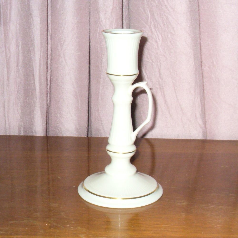Lenox porcelain candle holder (#EV795)